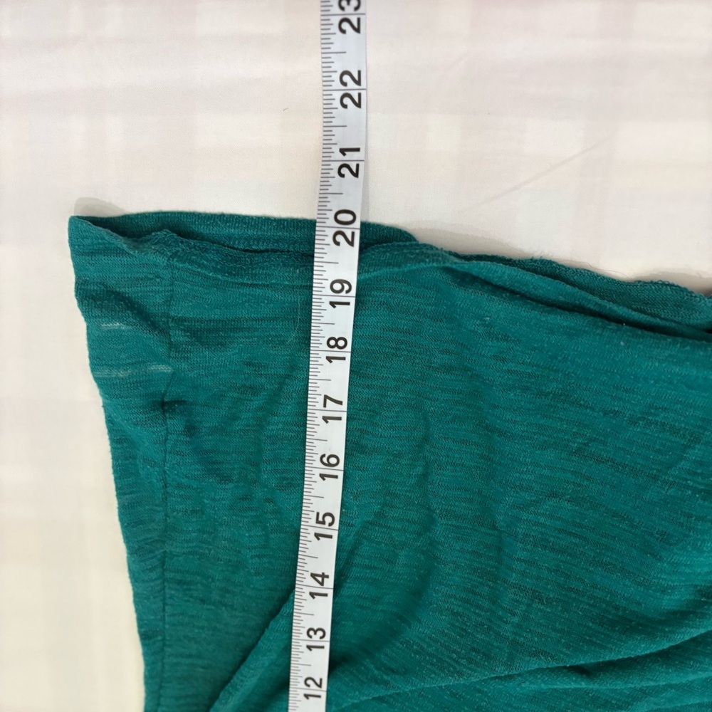 Maurices Teal Lightweight Hooded Open Cardigan Women’s Large - Picture 5 of 7
